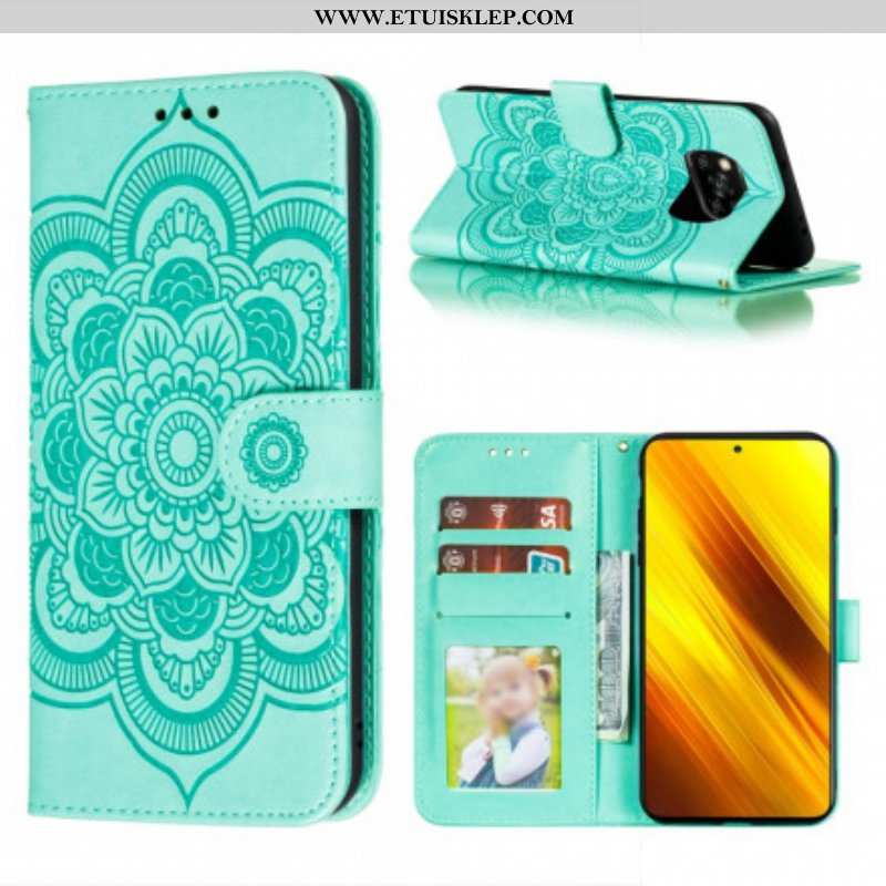 Etui Folio do Poco X3 / X3 Pro / X3 NFC Pełna Mandala